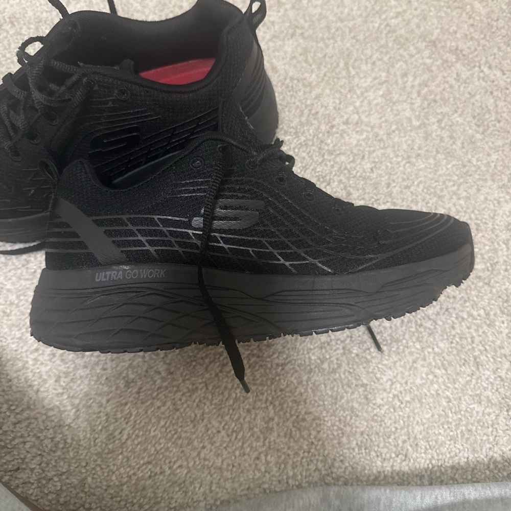 Skechers  Black Athletic Shoes